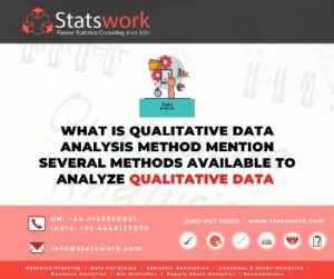 SW - Promotional Image - What is qualitative data analysis method Mention several methods