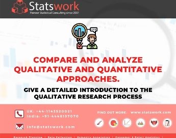 SW - Compare and analyze qualitative and quantitative approaches
