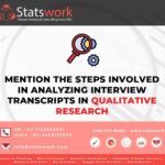 SW - Promotional Image - Mention the steps involved in analyzing Interview transcripts