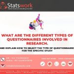 SW - What are the different types of questionnaires