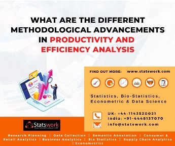 What are the different methodological advancements in productivity and efficiency analysis?