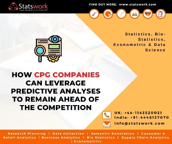 How CPG Companies Can Leverage Predictive analyses to remain ahead of the competition