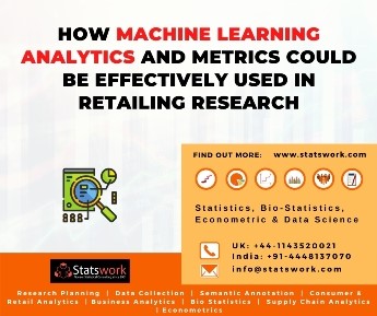 How machine learning analytics and metrics could be effectively used in retailing research