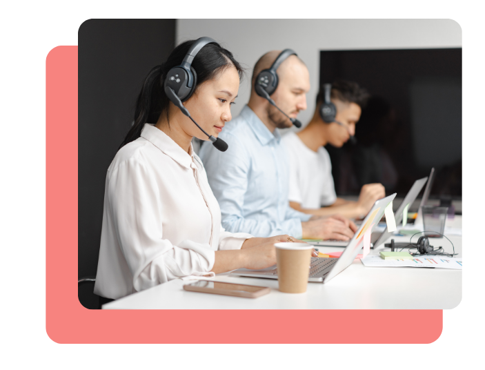 Call centre speech data collection showing voice samples and dialogue recordings for AI training