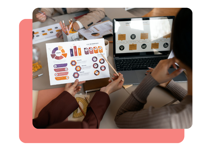 Market Research Web Services Illustration