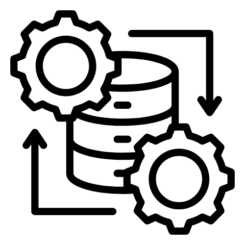 Icon representing collection of qualitative insights through notes, images, and interactions
