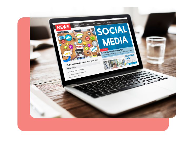 Social Media Research Services Illustration