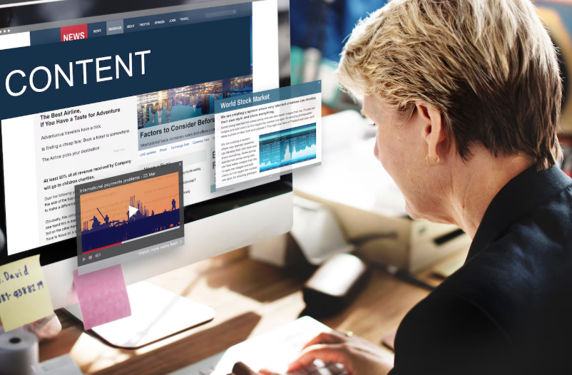 Rich text editor with media embed options in blog comment system