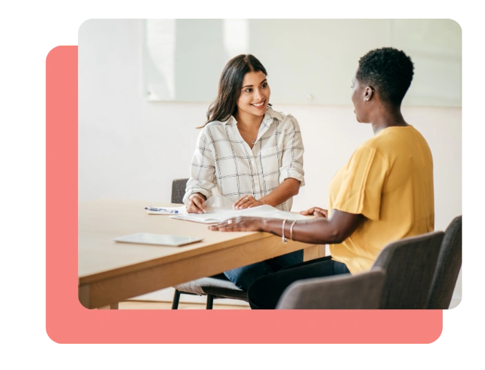In-depth interview session with one-on-one conversation for qualitative research, consumer behavior analysis, and business insights
