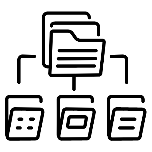 Data Organization step icon