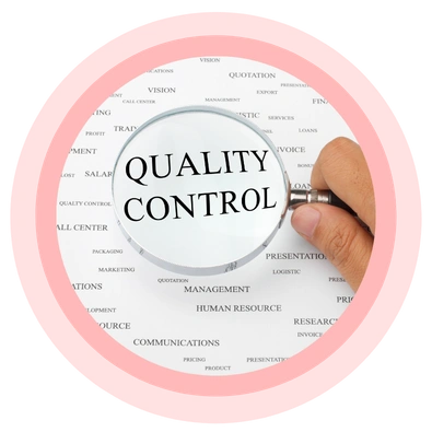 Illustration of quality control and cross-verification of collected data