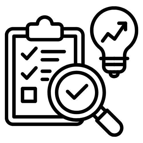 Thorough Evaluation of Studies step icon